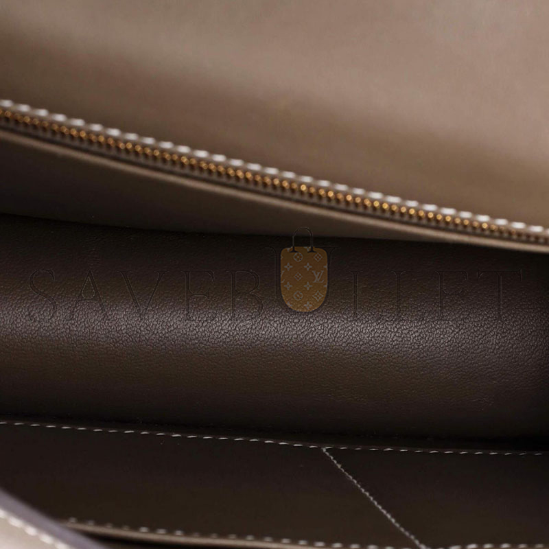 HERMES MASTER 24 CONSTANCE NM BAG EPSOM ETOUPE GOLD HARDWARE (24*17*5cm)